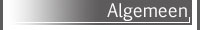 Algemeen